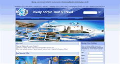 Desktop Screenshot of lovelycorpin-travel.com
